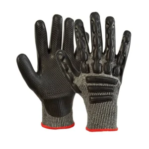 GUANTE CUT-5 IMPACT PALMA LÁTEX TALLA M NIVEL CORTE TDM "D" EN388:2023 501182 STEELPRO